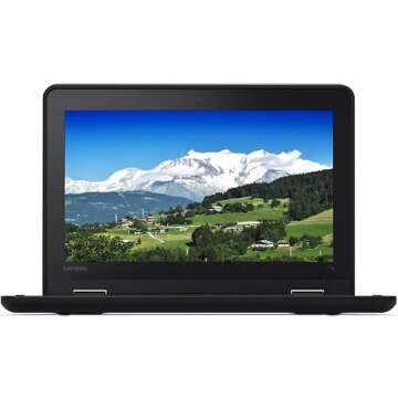 Lenovo ThinkPad 11e 5th Gen 11.6" HD Business Laptop Computer, Intel Core i5-7Y50, 8GB RAM, 256GB SS...