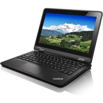 Lenovo ThinkPad 11e 5th Gen 11.6" HD Business Laptop Computer, Intel Core i5-7Y50, 8GB RAM, 256GB SSD, USB 3.0, HDMI, Windows 10 Pro (Renewed)