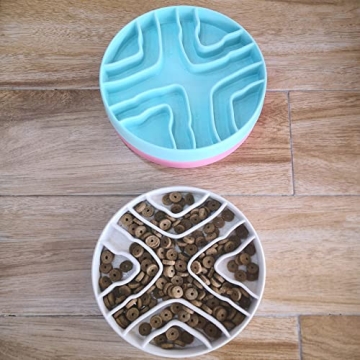 Healthy Eating for Pets with 8-Inch Slow Feeder Bowl