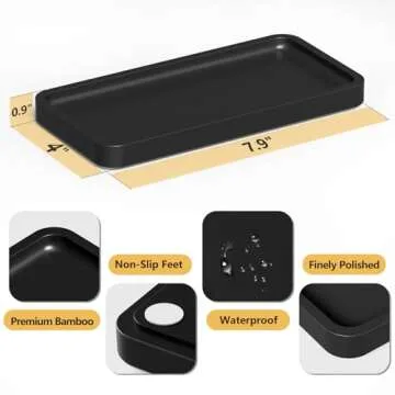 Weenson Vanity Tray for Makeup, Jewelry, and Kitchen