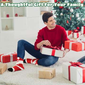 Cozy Homaisson Women’s Christmas Fuzzy Socks Online