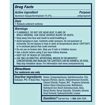 Degree Antiperspirant Dry Spray Pure Fresh 3 Count Anti White Marks and Yellow Stains Deodorant for Women 3.8 oz(Pack of 3)