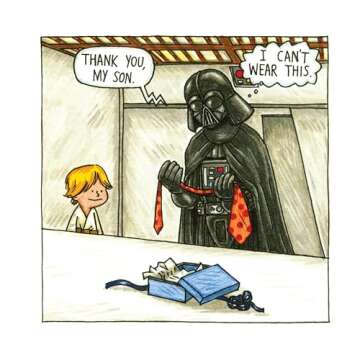 Darth Vader and Son: Humorous Hardcover Gift Book