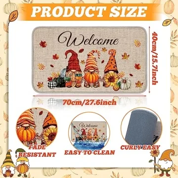 Charming Timgle Fall Welcome Mats for Your Home