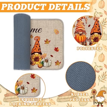 Charming Timgle Fall Welcome Mats for Your Home
