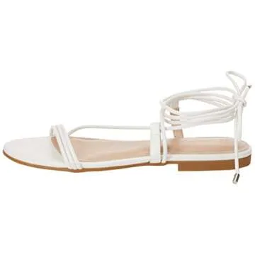 Stylish Flat Strappy Lace-Up Sandal for Women