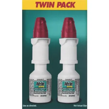 Afrin No Drip Severe Congestion Nasal Spray 12 Hour Relief