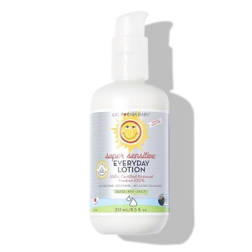 California Baby Super Sensitive Unscented Lotion - Safe & Gentle for All Ages