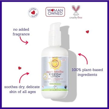 California Baby Super Sensitive Unscented Lotion 100% Plant-Based