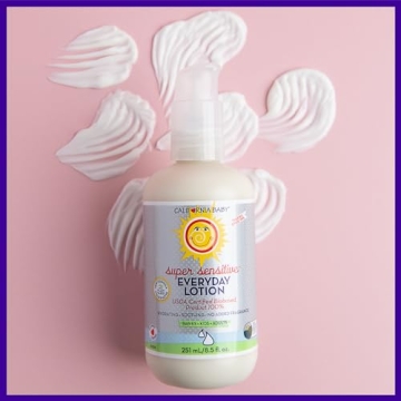 California Baby Super Sensitive Unscented Lotion 100% Plant-Based