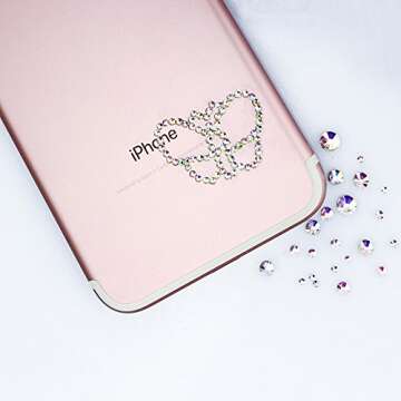 Premium Emerald Green Mixed Rhinestones for Crafts