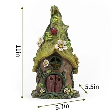 AIINY 11-Inch Solar Garden Gnome for All Occasions