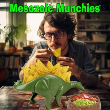 Funwares Nachosaurus Snack Set for Dino Lovers | Unique Design