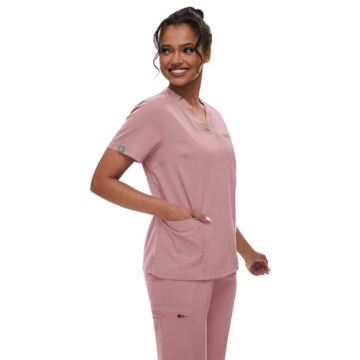 Comfortable Women's Medical Scrubs Set for Healthcare