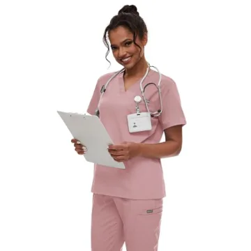 Comfortable Women's Medical Scrubs Set for Healthcare