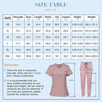 Comfortable Women's Medical Scrubs Set for Healthcare