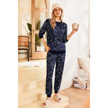 Comfy Women's Jogger Pajama Set - Soft and Stylish