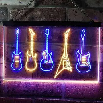 LED Neon Sign for Music Room Decor 24" x 16"