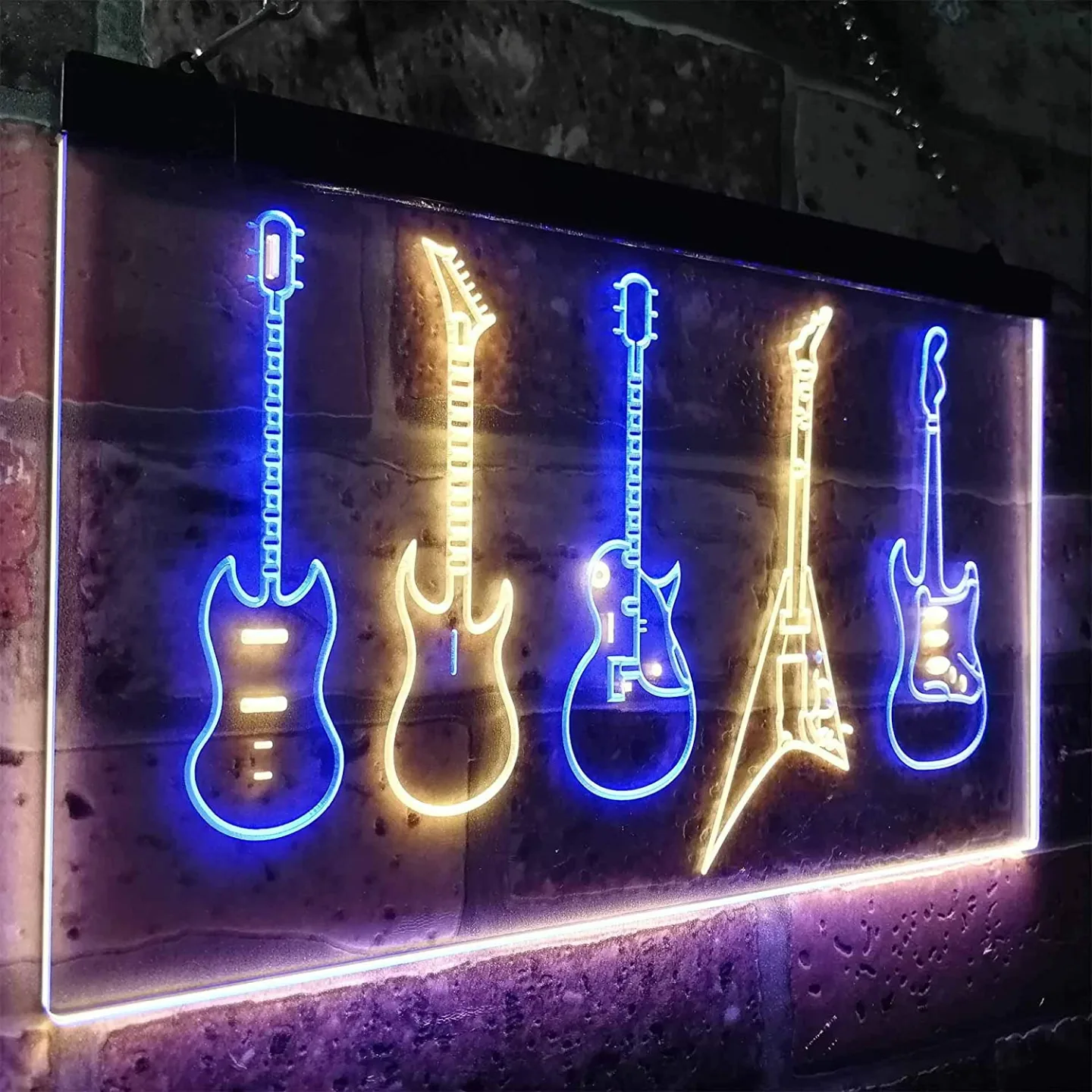 LED Neon Sign for Music Room Decor 24" x 16"