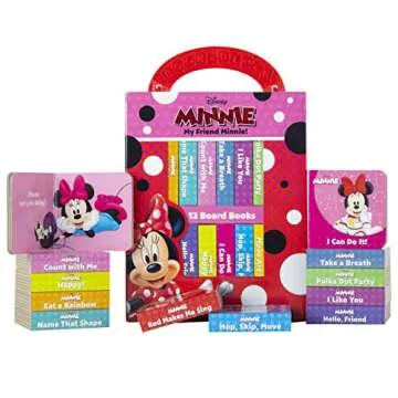 Disney Minnie Mouse My First Library Set for Kids