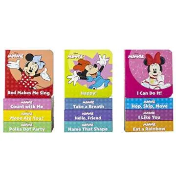 Disney Minnie Mouse My First Library Set for Kids