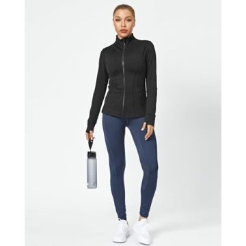 QUEENIEKE Cottony-Soft Full Zip Athletic Jacket for Women