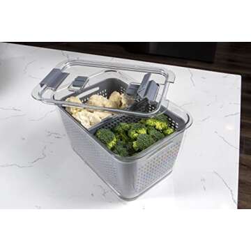 Kitchen Spaces Large Colander Bin for Fresh Produce