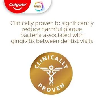 Colgate Total Plaque Pro Release Whitening Toothpaste, 3.0 Oz