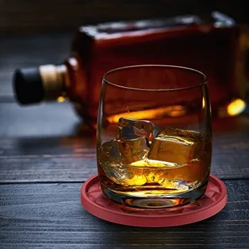 Silicone Coasters [6 Pack] - Non-Slip & Durable