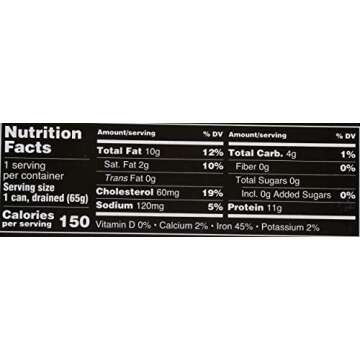 Crown Prince Natural Smoked Oysters in Pure Olive Oil, 3 Ounce