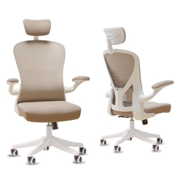 SICHY AGE Office Chair, Home Office Desk Chairs with Wheels, Ergonomic Office Chairs with Lumbar Sup...