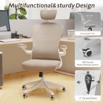 SICHY AGE Office Chair with Ergonomic Lumbar Support