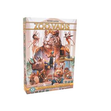 Zoo Vadis Board Game - Standard Edition - Bitewing Games - Thrilling Negotiation Game for 3 to 7 Pla...
