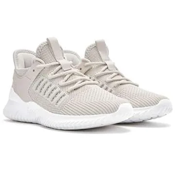 Akk Walking Shoes Women Workout Gym Tennis Sneakers Slip On Memory Foam Comfortable Lightweight Fashion Shoes Tan Size 8.5