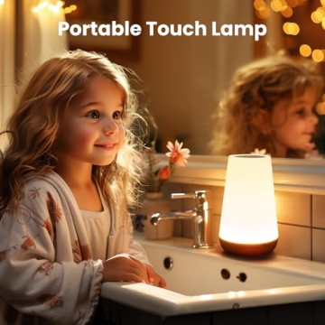 Dimmable Portable Night Light with Remote Control