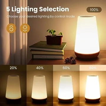 Dimmable Portable Night Light with Remote Control