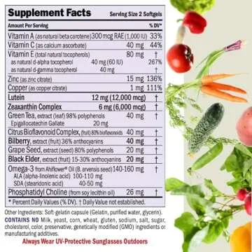 ANDREW LESSMAN Ultimate Eye Support - Nature's Best Formula for Eye Health