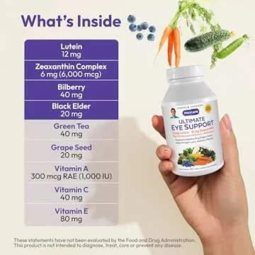 Andrew Lessman Ultimate Eye Support Softgels for Healthy Vision