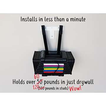 The All-in Wonder Mount by Mount Genie (1-Pack): The Easiest Wall Mount for Any Component Routers Modems Xbox PlayStation DVRs | One Size Fits All | Stronger for 2022 | Home and Business (Black)