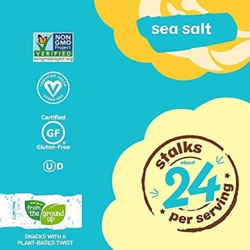 Real Food Cauliflower Stalk Chips - Healthy Crunchy Snack