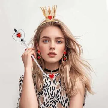ZIZWO Queen of Hearts Accessories Set for Dress Up