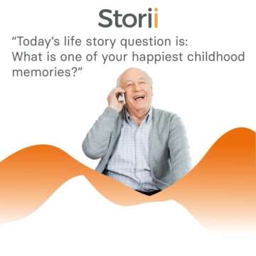 Storii - Record Your Memoir: Gift Box - 12 Months of Life Story Phone Service - Automatic Transcription - Guided Voice Journal and Memory Keepsake - Unique Mothers Day | Fathers Day