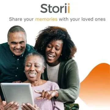 Storii - Record Your Memoir: Gift Box - 12 Months of Life Story Phone Service - Automatic Transcription - Guided Voice Journal and Memory Keepsake - Unique Mothers Day | Fathers Day