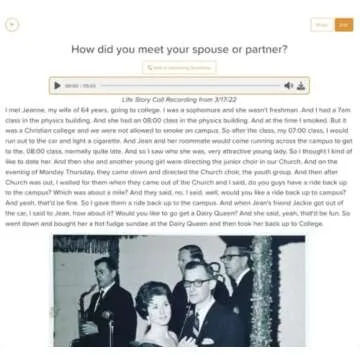 Storii - Record Your Memoir: Gift Box - 12 Months of Life Story Phone Service - Automatic Transcription - Guided Voice Journal and Memory Keepsake - Unique Mothers Day | Fathers Day