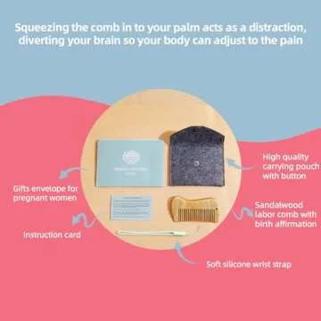 Labour Comb for Pain Relief and Anxiety For Women