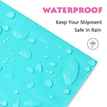 UCGOU Poly Mailers 24x24 Inch Teal 50 Pack Extra Large Shipping Bags Strong Thick Mailing Envelopes Self Seal Adhesive Waterproof and Tear Proof Boutique Postal for Clothing Quilt and More