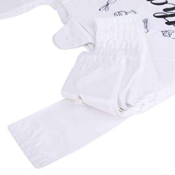 Foraineam 500 Ct Durable Reusable Grocery Bags