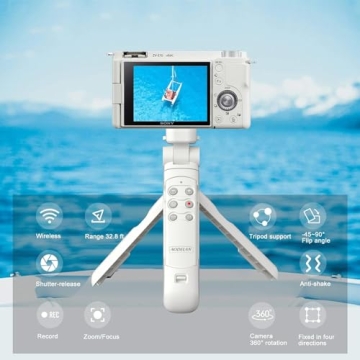 AODELAN Wireless Shooting Grip Tripod with Remote Control