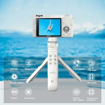 AODELAN Wireless Shooting Grip Tripod with Remote Control
