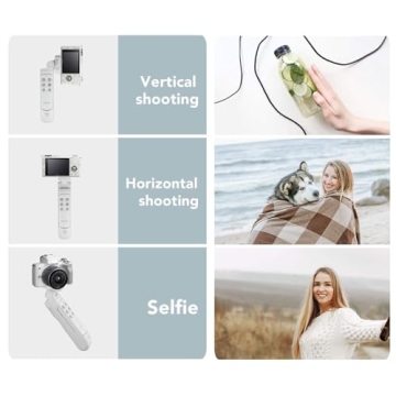 AODELAN Wireless Shooting Grip Tripod with Remote Control